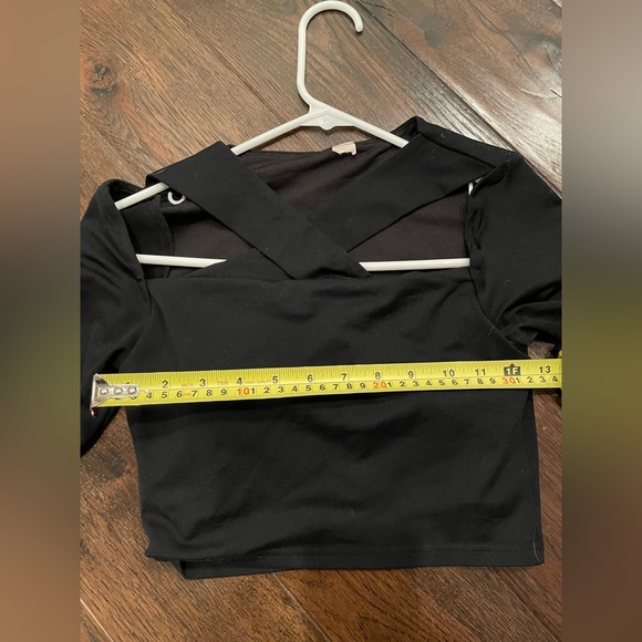 Sports bra chopped top - Picture 5 of 6